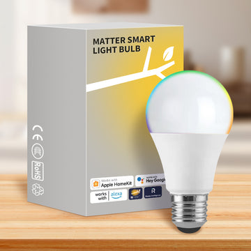 Smart bulbs (A19/BR30, tunable white, Matter/Thread)