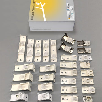 Top/side brackets & end caps/reinforcers