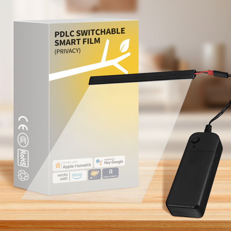 PDLC switchable smart film (privacy)