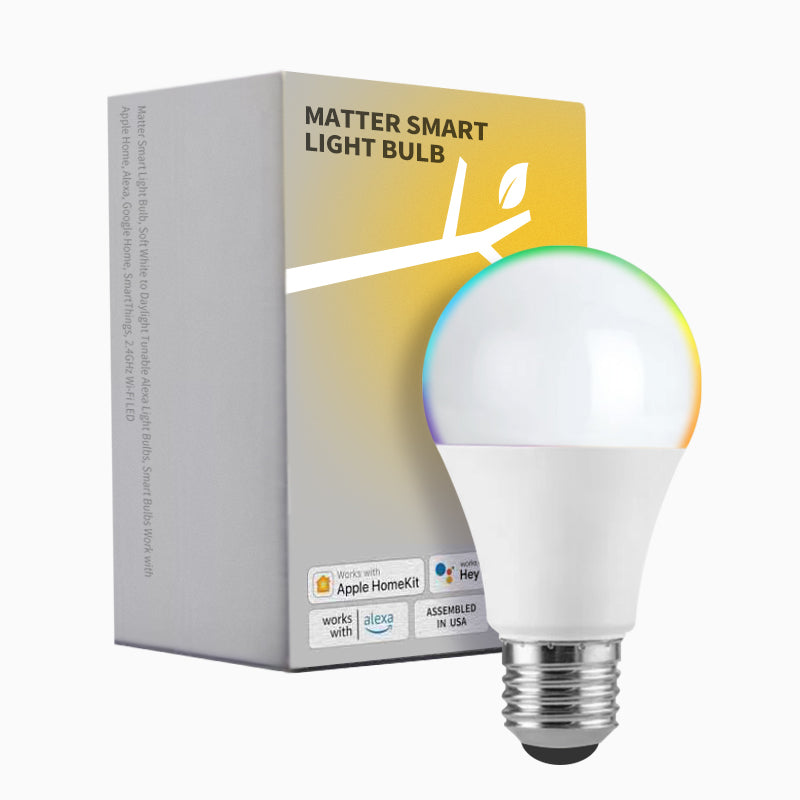 Smart bulbs (A19/BR30, tunable white, Matter/Thread)