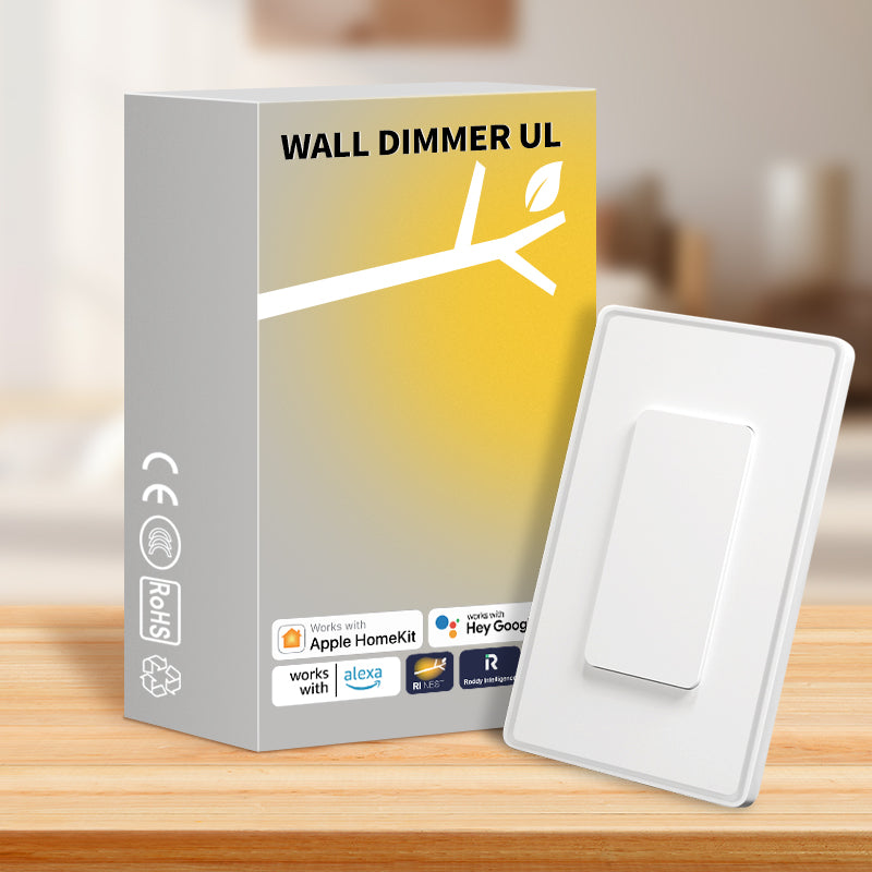 In-wall smart dimmer switch
