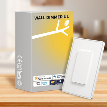 In-wall smart dimmer switch